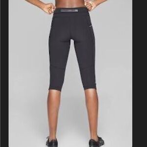 Women’s Dobby Be Free Knicker Athleta Black Performance Leggings Small